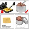 Desoldering Cleaning Ball Soldering Iron Mesh Filter Cleaning Nozzle Tip Copper Wire Cleaner Ball Metal Dross Box Clean Ball