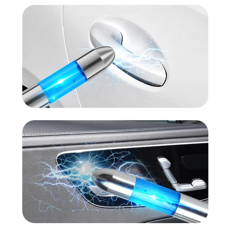 Human Body Static Eliminator High Voltage Anti-Static Keychain Tool Electrostatic Discharger for Car Door Handle Elevato
