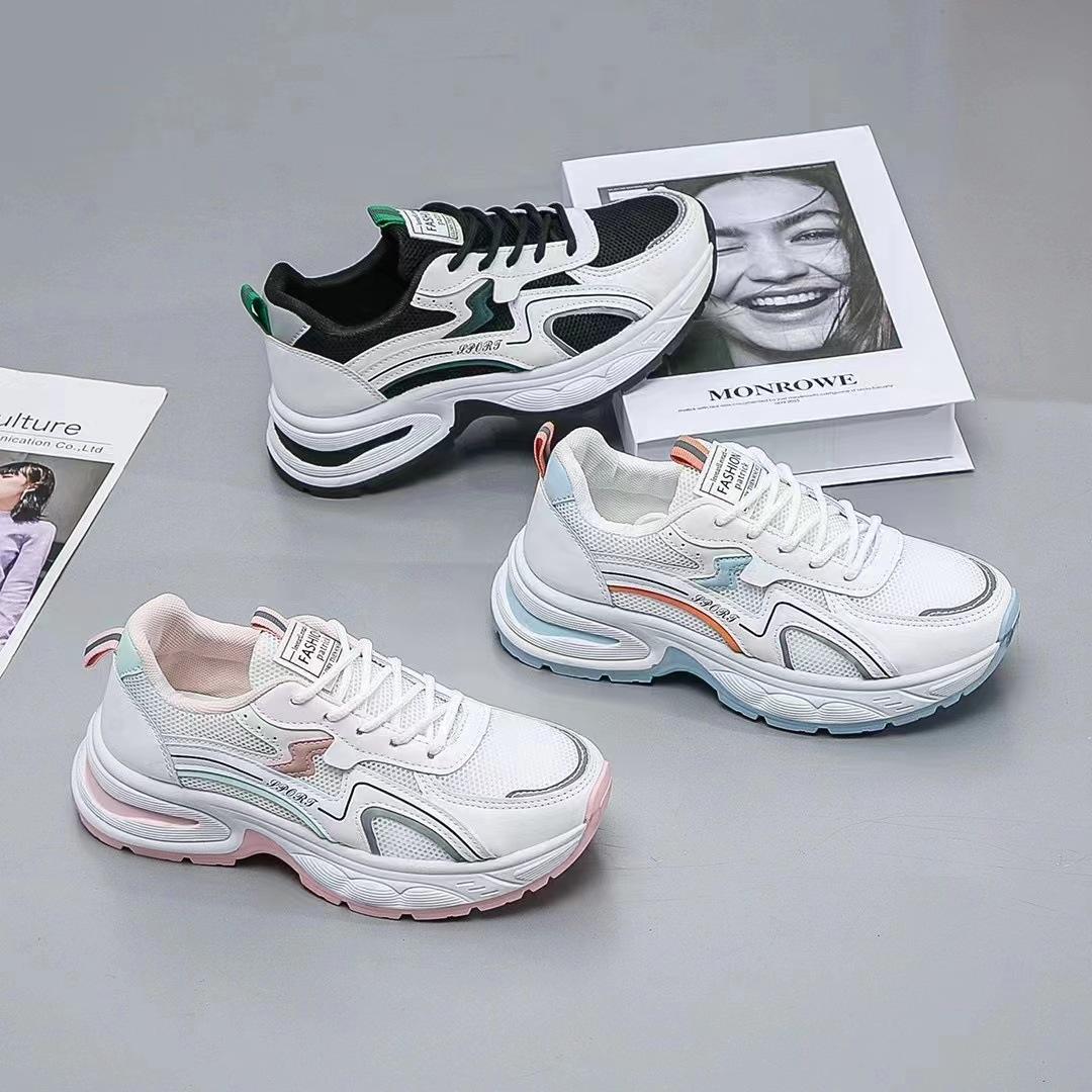 

Индивидуальные маленькие белые туфли для студентов, универсальные весенние спортивные туфли на плоской подошве, повседневные, взрывные, новые летние дышащие женские туфли 35