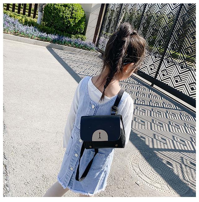 Pu Kids Backpack For Girls With Magnetic Closure And Phone Pocket