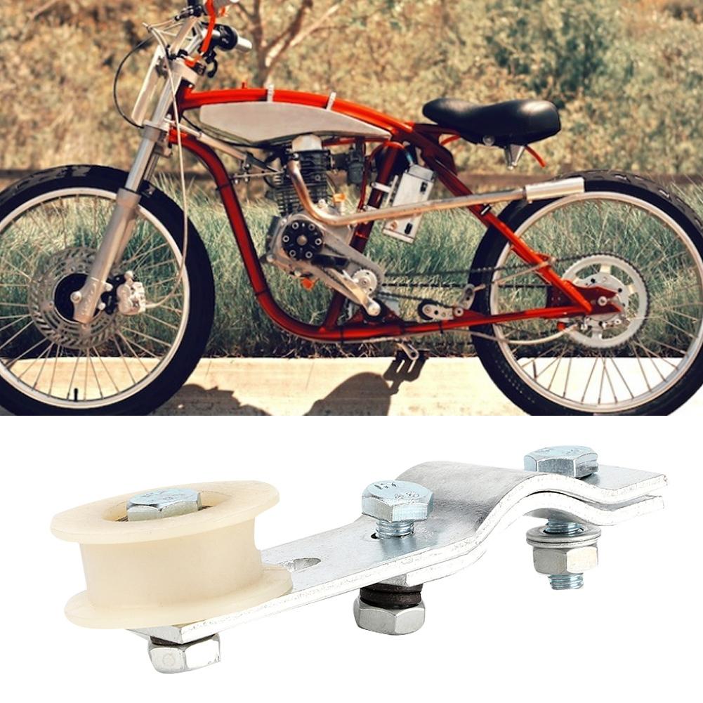 Engine Pulley Chain Roller Tensioner Bracket Fit for 66 80cc Motorized Bicycles