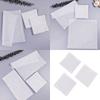 3 Piece Wedding Crochet Lace Edge Handkerchief Set For Bridal Party DIY Gift Cotton Personalizing Keepsakes Hanky