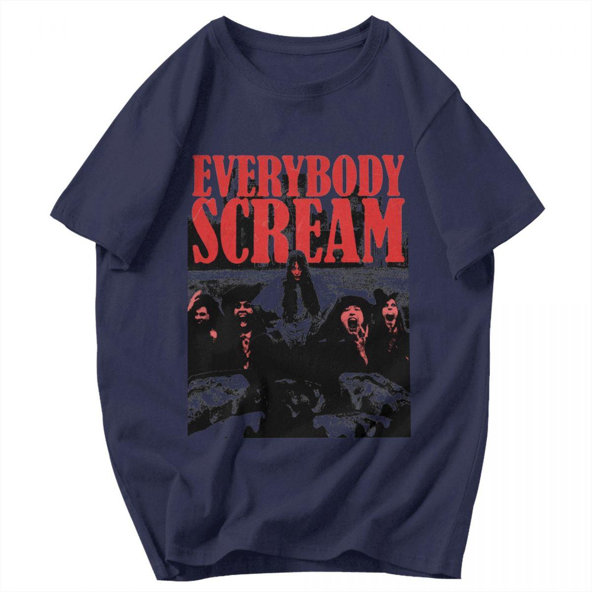 

Men T Shirt Florence And The Machine Everybody Scream Fans Gifts Summer Y2K Graphic Short Sleeve Unisex Tops T Shirts 4XL