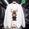 Unisex Trendiger Kollaborations-Hoodie: Herbst/Winter, Modischer Rundhalsausschnitt, Vielseitig Langarm, Warme Outdoor-Oberbekleidung