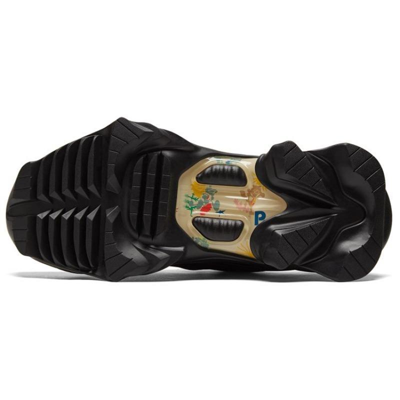 Puma Nitefox Electric Unisex Fabric Leather Trendy Outdoor Cushioned Wear-resistant Breathable Light Low Top Daily Casual Shoes Black 385541-02