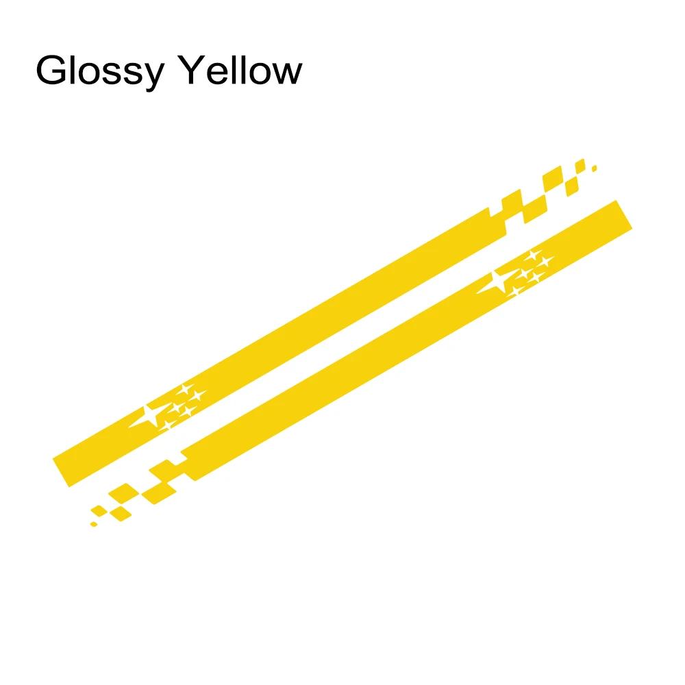 2 teile/los Auto Tür Side Stripes Rock Aufkleber Aufkleber Für Subaru Impreza WRX STI GDB GVB 2018 2009 2008 2014 2002 2015 zubehör