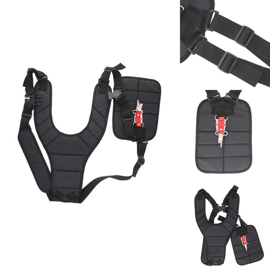 Comfortable And Adjustable Double Shoulder Strap For Brush Cutters High-quality Buckled Harness
