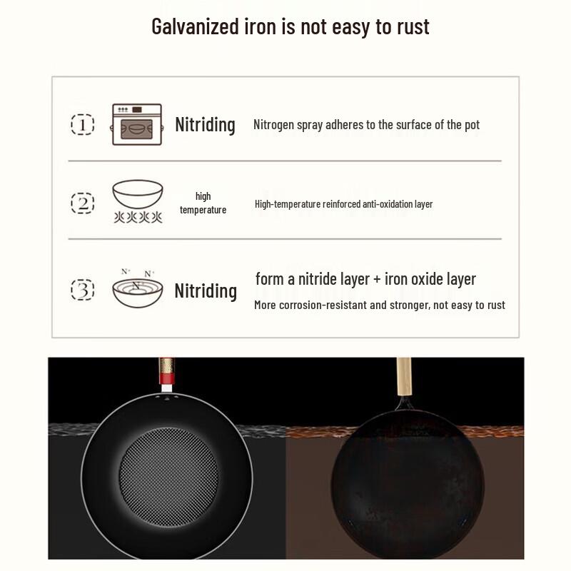 KSISE 3-Piece Wok, Soup & Frying Pan Cookware Set