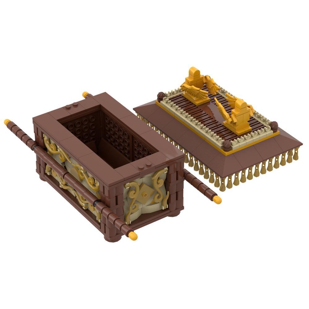 Gobricks MOC Indiana Jones 1 Armadietto Magico Legale Mattoncini Militari Film I Predatori dell'Arca Perduta Set di Costruzioni Giocattoli Per Regalo