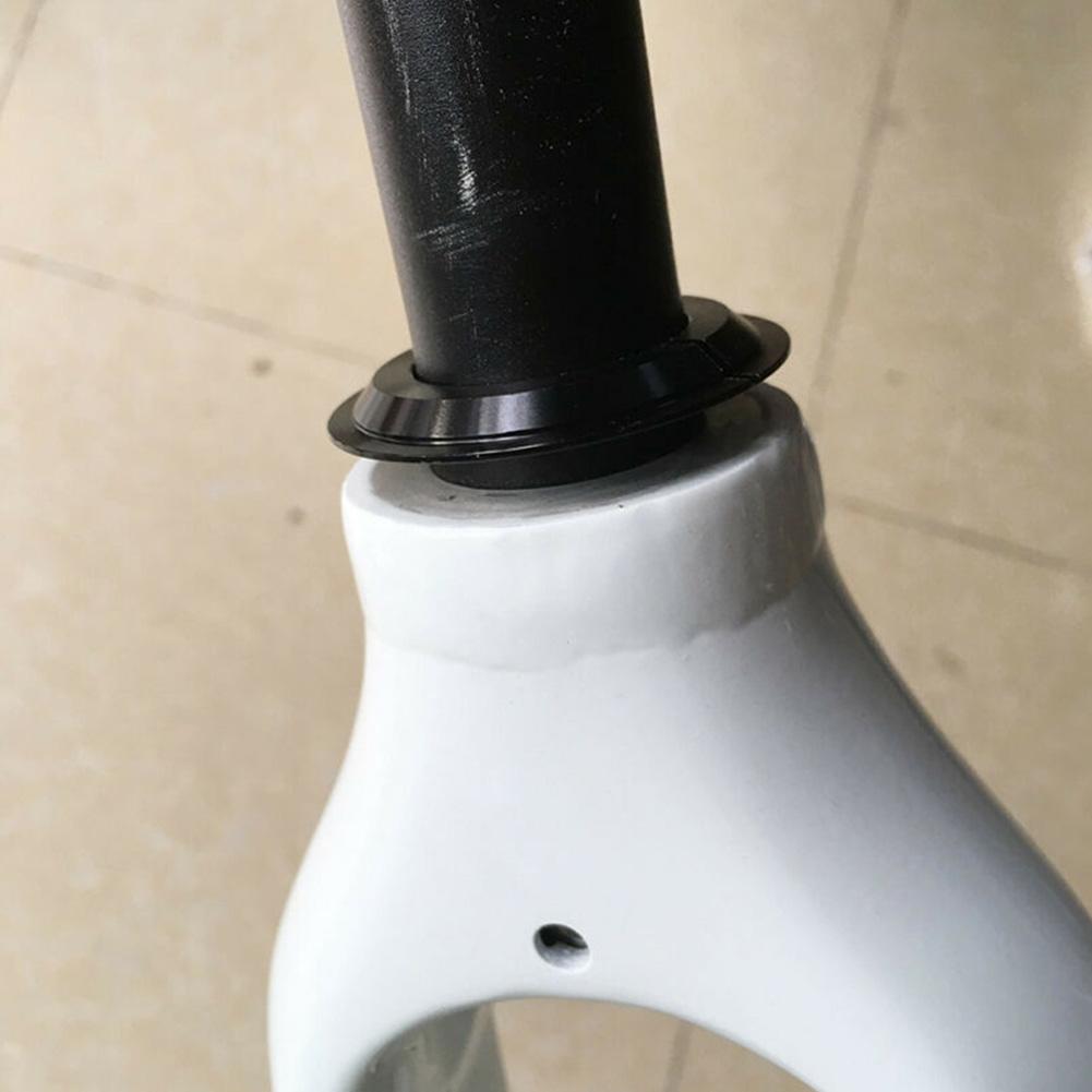 Aluminum Alloy Fork Adapter Ring 50.5x29.9mm Tapered Steerer Portable Useful