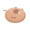 Chair Cushion Cartoon Cute Animal Round Seat Pad Capybara Living Room Seat Cushion with Memory Foam Furniture Accessories