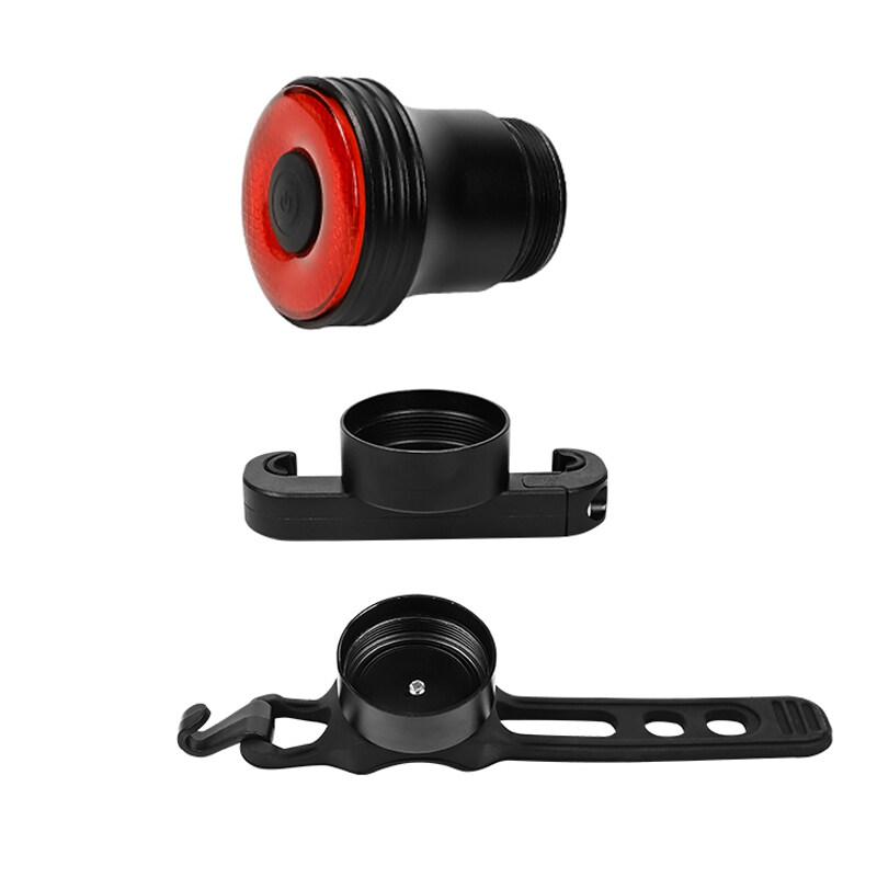 Smart Brake Bicycle Tail Light Type-C Rechargeable MTB Rear Light Waterproof IPx6 Charging LED Cycling Light Bike Warning Light