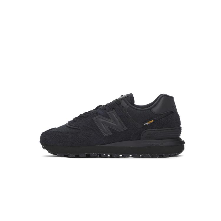 New Balance NB 574 Future Effect Cushioning Abrasion Resistant Coverage Low top Casual Shoes Unisex Silver Black U574LGMT(Team368-)