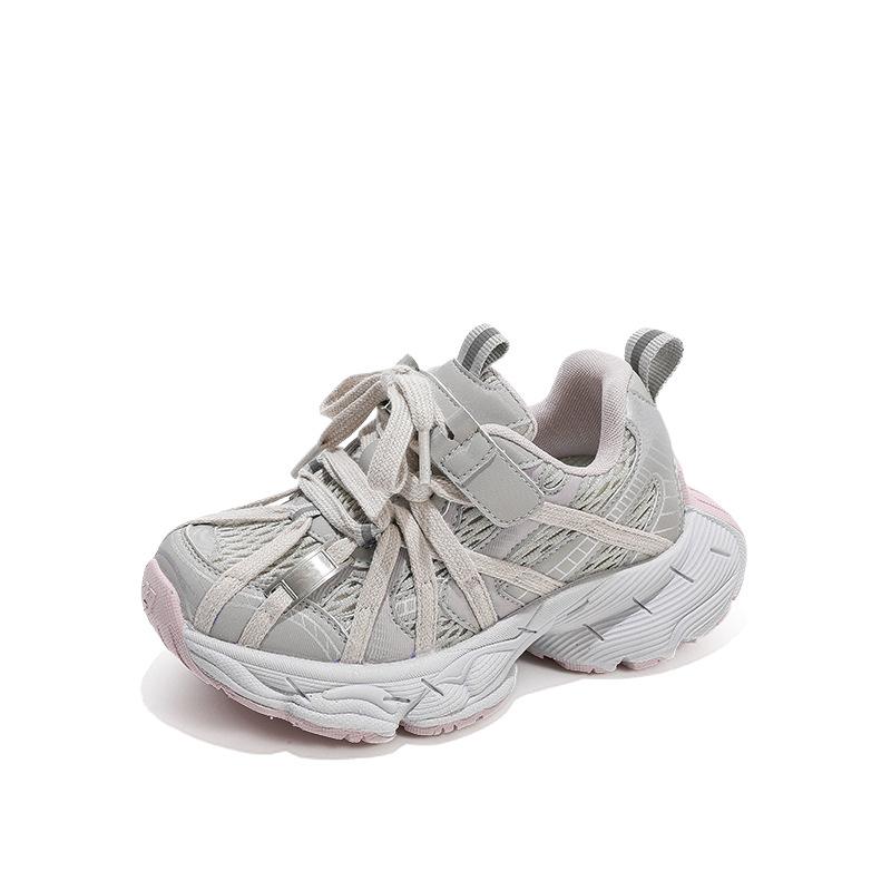 Size 26-40, Girls' Sneakers 2025 New Autumn Boys' Shoes Soft-soled Children's Dad Shoes Outdoor Casual Shoes