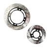 For Super SOCO CU Front and Rear Brake Discs TS Original Perforated Brake Discs Front and Rear Universal Round Perforated Discs