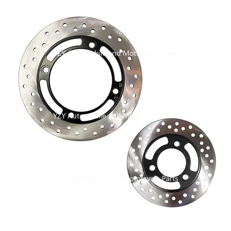 For Super SOCO CU Front and Rear Brake Discs TS Original Perforated Brake Discs Front and Rear Universal Round Perforated Discs