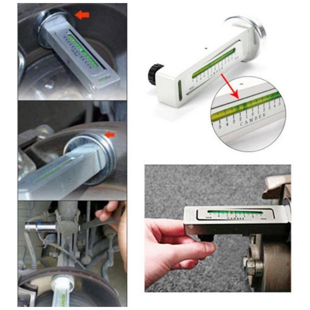 Gauge Tool Castor Wheel Gauge,Accurate Adjustment Practical,Caster Alignment Camber Alignment Tools for Tire Repair