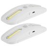 2PCS USB Charging COB LED Motion Sensor Light Closet Lamp Cabinet Light for Home Corridor
