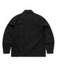 THISISNEVERTHAT Washed Zip Shirt Black
