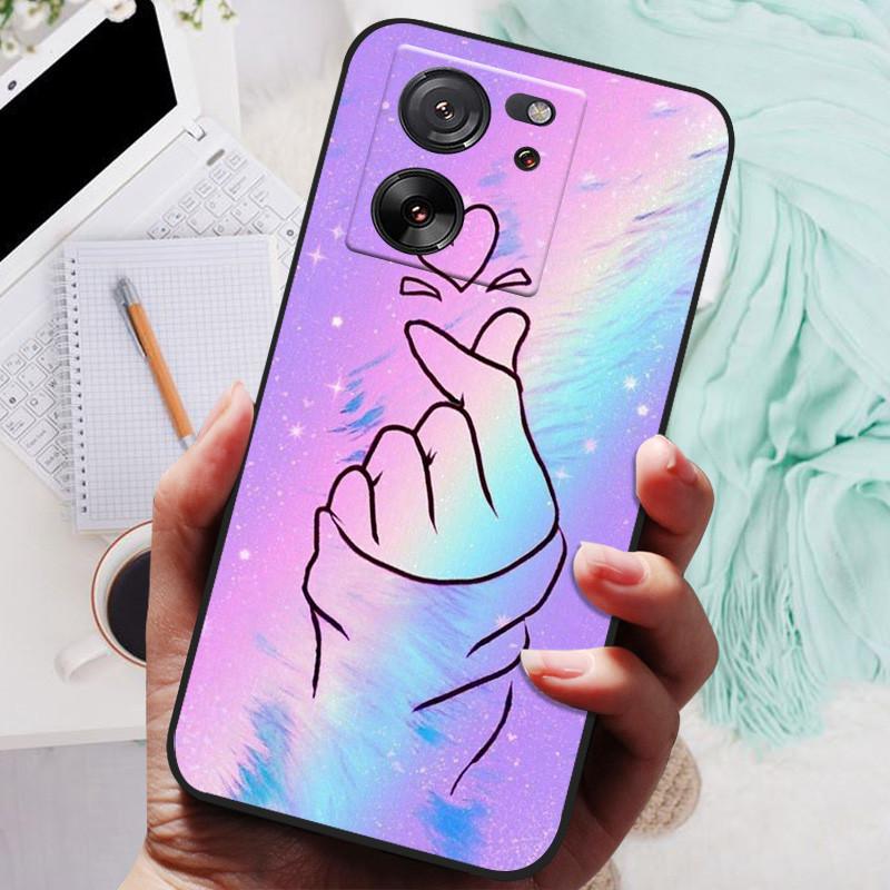Für Xiaomi 13T Pro Hülle Marmor Handyhülle Weiches Silikon Stoßfestes TPU Funda Für Xiaomi 13T 5G Capa Niedlicher Druck Schutz