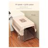 Outdoor Large Plastic Cat CageLarge Airline Pet CageCat Shipping Box Portable Pet Supplies