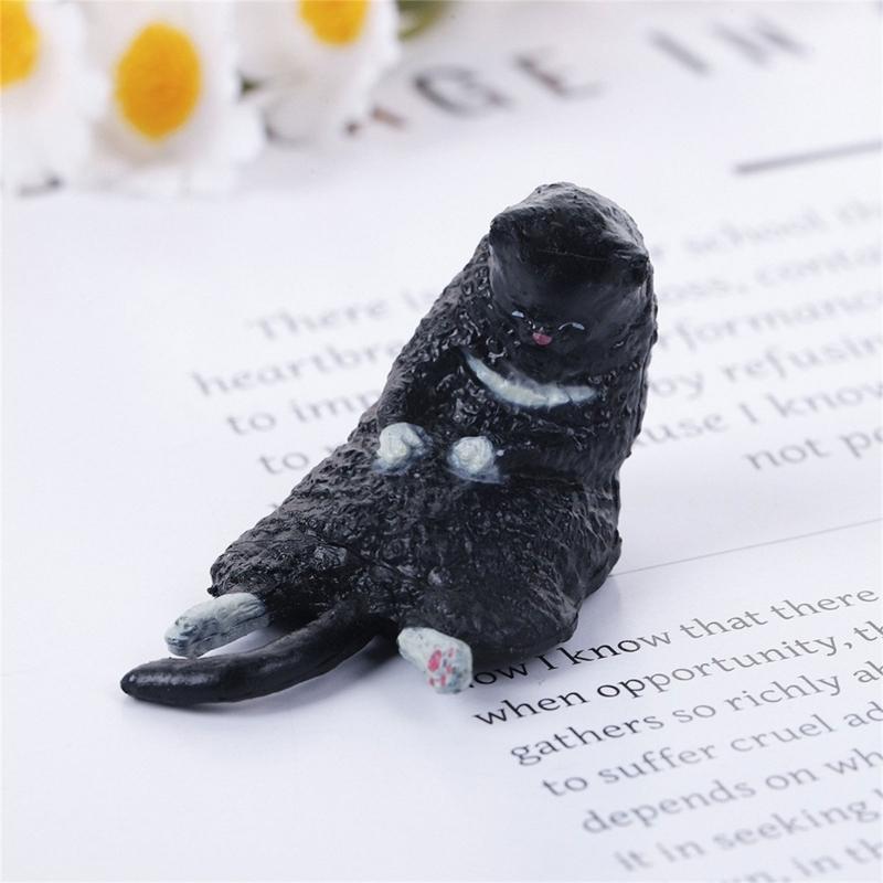 Tiny Cats Sculpture Elegant Miniature Decors For Workspaces Shelf Display Pet Lover Gift Quality Resin Craft Figurine
