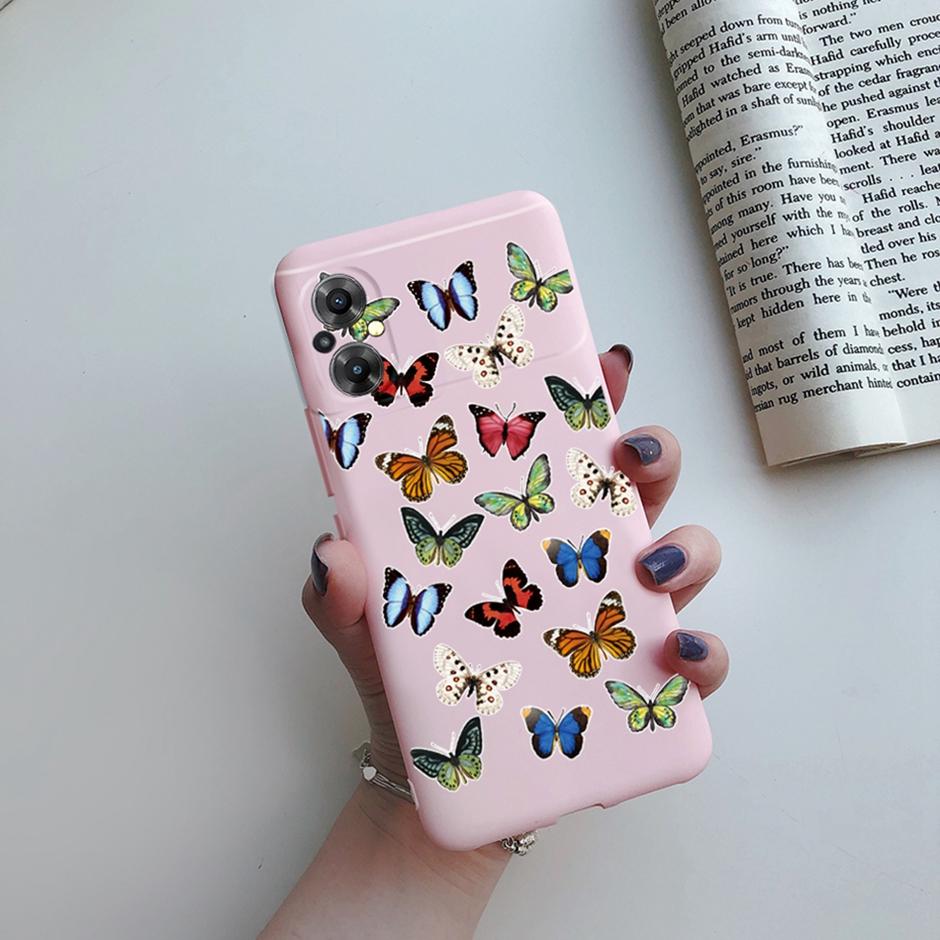 For Xiaomi POCO M5 Case Fashion Cover Silicone Soft TPU Back Phone Protector Shell For Xiaomi POCO M5 4G Butterfly Bags Fundas