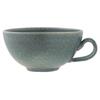 Marui Seito Shigaraki Ware Hechimon Soup Cup, 380ml Capacity, Black Celadon, Blue, MR-3-4409