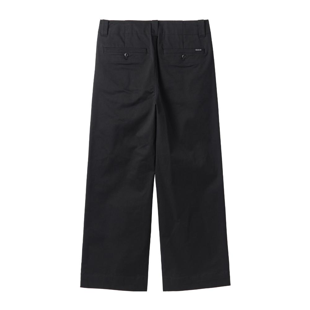 BROMPTON LONDON Two Tuck Wide Trousers - Black (P241Mpt502)