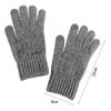 Wool Men Knitted Gloves Touchscreen Full Finger Gloves Nonslip Knitted Woolen Gloves  Winter