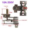 Electric Heater Thermostat 10A/16A - Metal Oil Radiator Temperature Control Switch, High Temperature Resistant Accessories