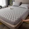 Waterproof Bed Cover Quilted Embossed Mattress Protector Waterproof Fitted Sheet Anti-mite Mattress Pad Bedspread (No Pillowcase)