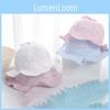 Sommerlicher Sonnenhut aus Baumwolle für Babys, Mädchen und Jungen mit atmungsaktiver Spitze für optimalen Schutz im Freien