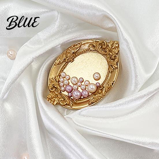 Resin Jewelry Tray Wear-Resistant Desktop European Pattern Embossed with Vintage Golden Gloss Organizer Decorative Gilded Finish for Candles