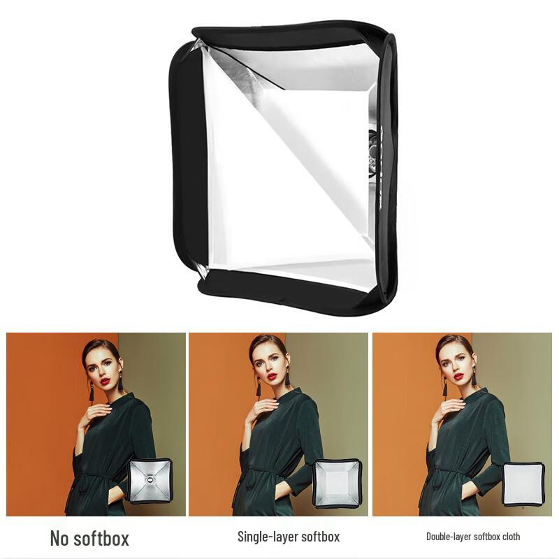 Godox Portable Foldable Softbox with S-Type Bowens Mount Bracket