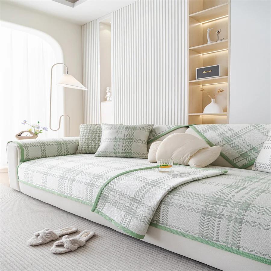 

Французская передовая подушка для дивана 2025 Новая универсальная для четырех сезонов Фиксированная подушка для дивана Прямой ряд Кожаная подушка для дивана 70x70cm