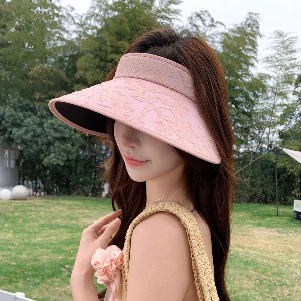 High-Quality Summer Outdoor Travel Uv Protection Hat Women'S Empty Top Hat Small Sunscreen Sun Hat
