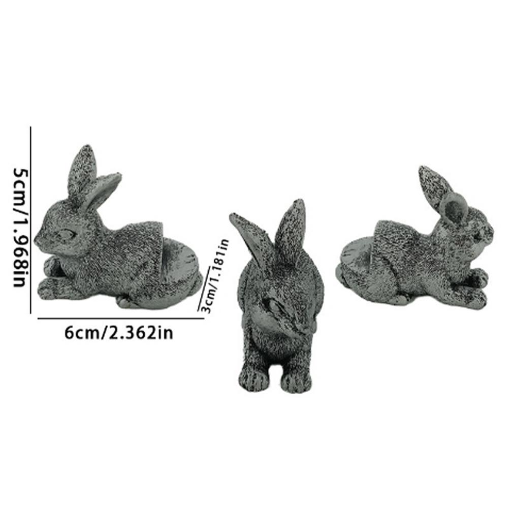 Animal Plant Pot Foot Flower Pot Support Resin Craft Decoration Set Of 3 Outdoor Statue Garden Pot Planter Feet Planter Support