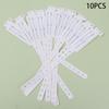 Hot Sale 10pcs Disposable Waterproof Plastic Wristband Handwritten Identity Information Disposable Single Use Wristband