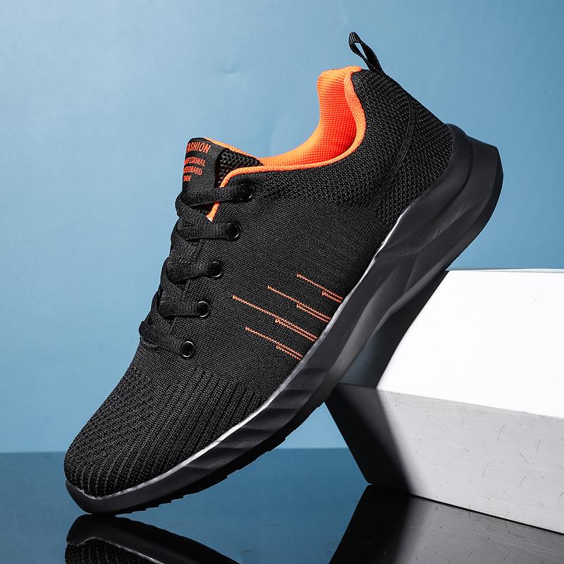 Модные мужские легкие сетчатые дышащие повседневные кроссовки Fly Outdoor для отдыха — фото 8