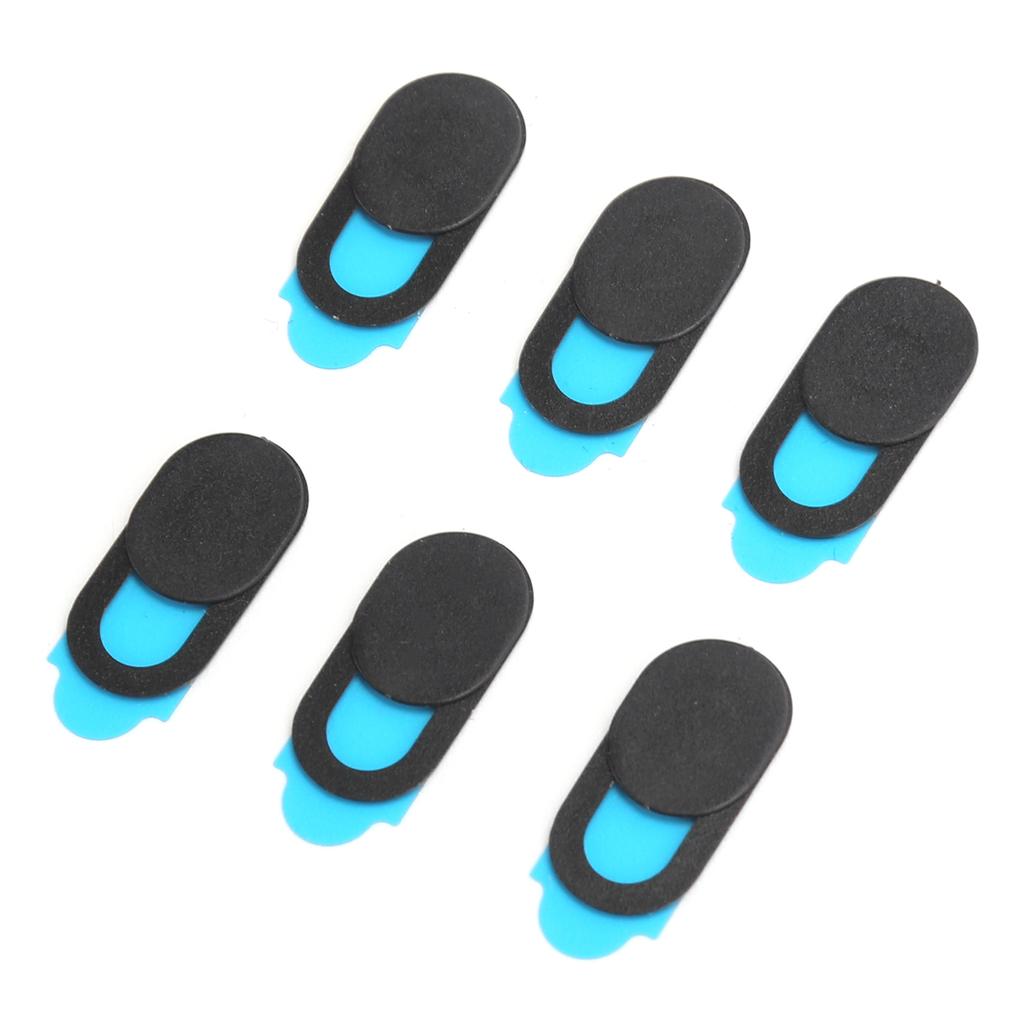 6Pcs Webcam Cover Protection Ultra Thin Web Camera Sticker Computer Accessories