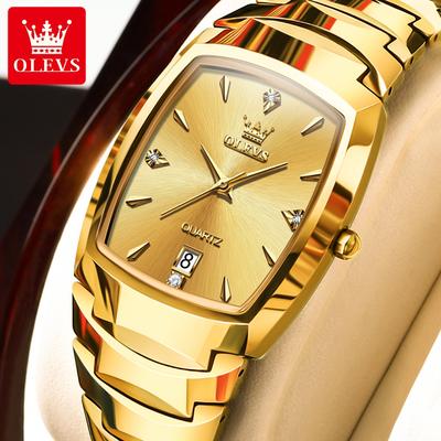 Orologio al quarzo in ceramica di marca Nuovo orologio da uomo impermeabile per coppia d'affari