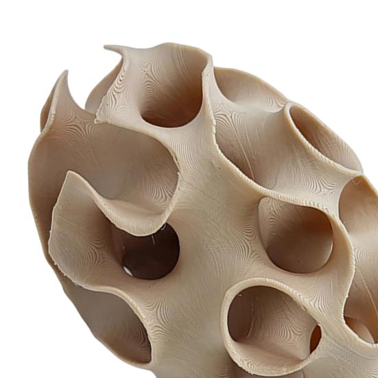 Aquarium Decoration Accessories 3D Print Shrimp Hideout, Sphere Hollow Fish Breeding Cave, Hiding Spot Tank Shelter Ornament for Shrimp, Small