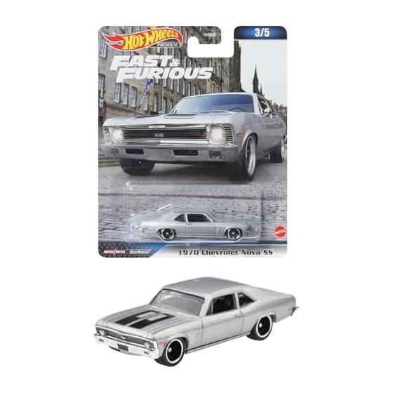 Hot Wheels Fast and Furious - 1970 Chevrolet Nova SS [3 years old and up] HNW54