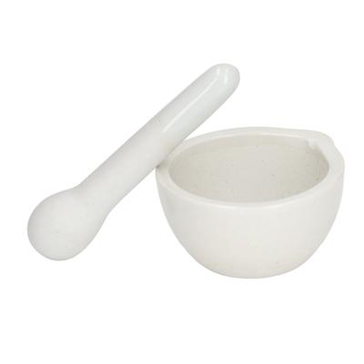 10 Set 60mL Havan ve Havan Eli Seti Küçük Seramik Öğütme Kapları Laboratuvar Malzemeleri
