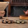 Crab Shaped Coil Incense Burner Resin Home Decor Aromatherapy for Good Luck Fortune Wealth Tea Ceremony