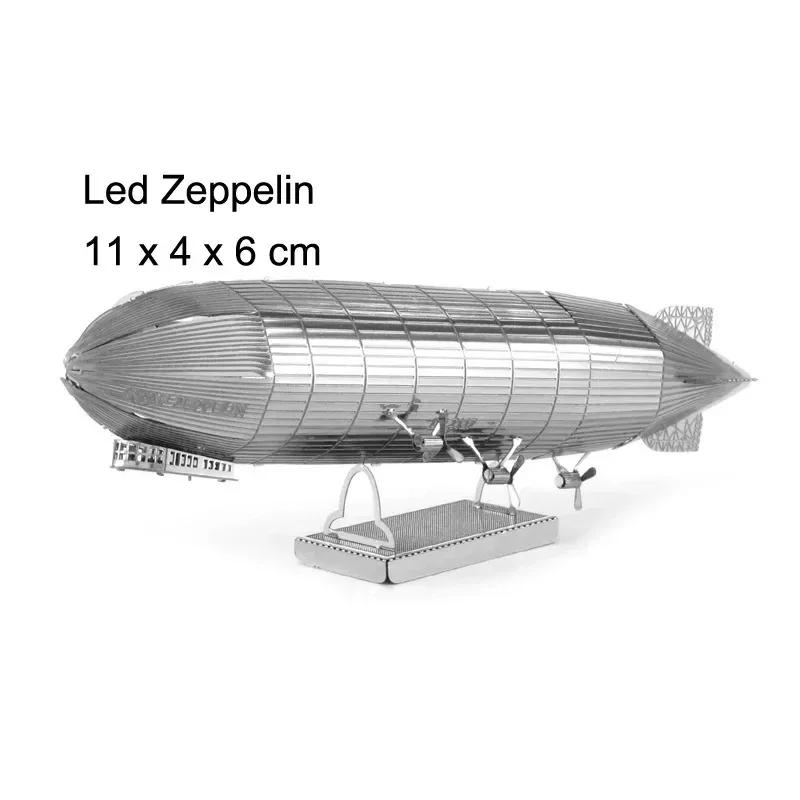 3D Metal Puzzles Military J-20 J-10B SU-34 KA-50 Fighter UFO RAH-66 Helicopter DIY Assembly Handmade Assemble Scale Model Jigsaw Puzzles