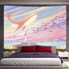 Whale Girl Healing Decoration Hanging Cloth Home Wall Decoration Tapestry Office Living Room Tapestry