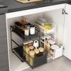 cmaos Foldable Pull-Out Under-Sink Kitchen Organizer