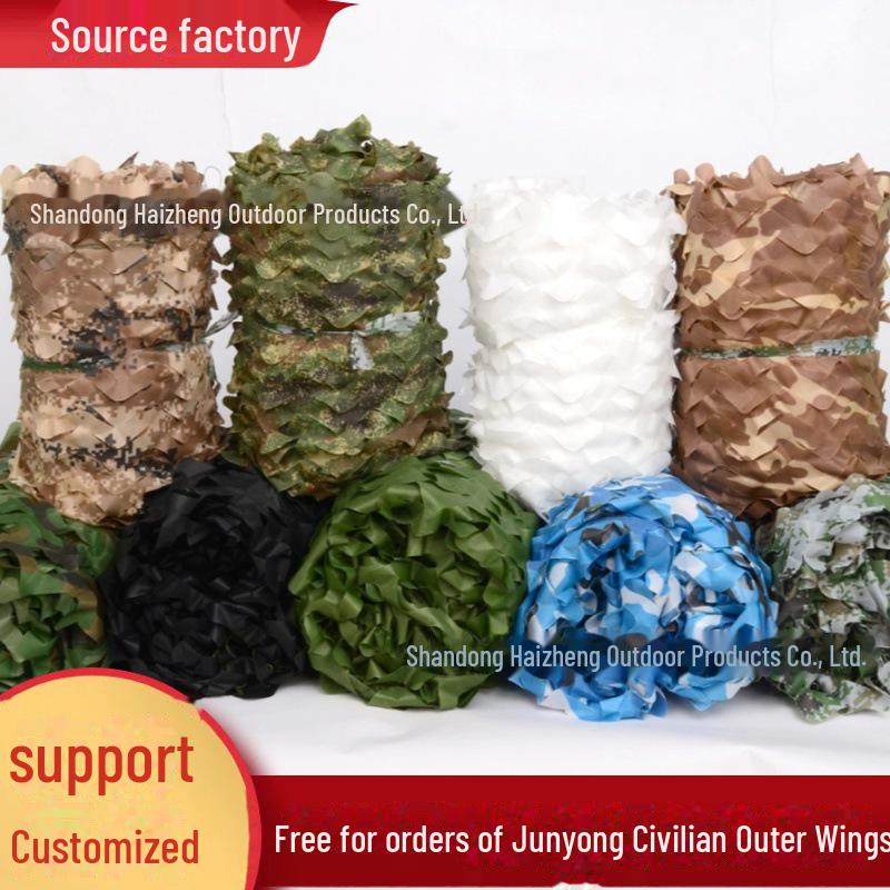 Tarnnetz & Begrünungsnetz für Luftaufnahmen & Außendekoration